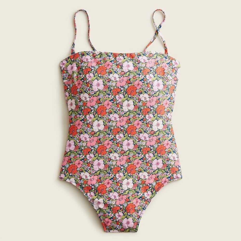 J. Crew Bandeau Swimsuit - NWT